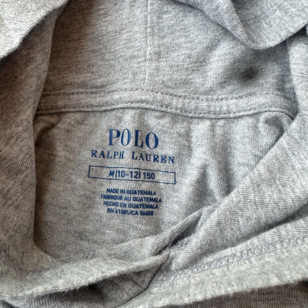 Polo by Ralph Lauren Gray Shirt with Blue Accents